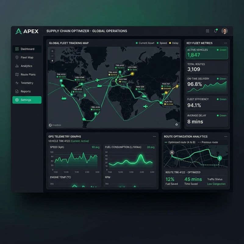 Gerçek Zamanlı Tedarik Zinciri Optimizasyonu